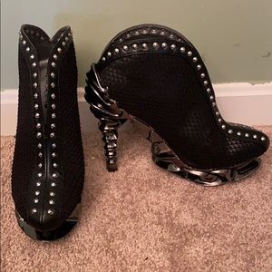Hades Shoes - NWOT Black Vegan leather slip on boot Hades Shoes - NWOT Black Vegan leather slip on boot